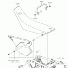 KLX250 Сиденье