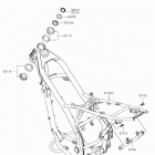 KLX140G (KLX140CHF) Рама