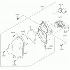 KLX110 (KLX110CHF) Воздушный фильтр
