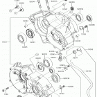 KX85 (KX85CHF) Картер двигателя