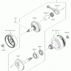 KLX110 Коленвал