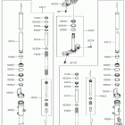 Z250SL (BR250FHF) Передняя вилка