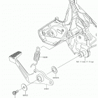 VERSYS 650 (KLE650FHFA) Педаль тормоза