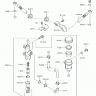 KLR650 Задний торм цилиндр