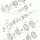 KX65 (KX65AHF) Трансмиссия