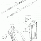 KX85 (KX85CHF) Тросы управления