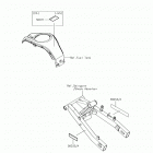 Z125 PRO Лейбл предостережения