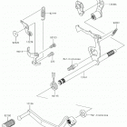 KLX110 (KLX110CHF) Механизм переключения передач