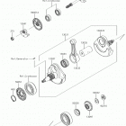KX450F Коленвал