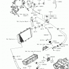 VERSYS 1000 Патрубки охлаждения