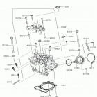 KX250F (KX252AJF) Головка цилиндров