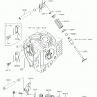 KLX110 Клапана
