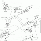 KLX110 (KLX110CHF) Глушитель