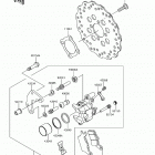 Z125 PRO Передний тормоз