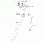 KLX140G Подножка