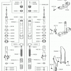 KX100 Передняя вилка
