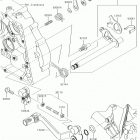 KLX140G Механизм переключения передач