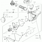 KLX140G (KLX140CHF) Воздушный фильтр