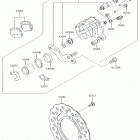 KLX140L Задний тормоз
