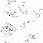 KX450F Механизм переключения передач