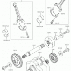 VULCAN 900 Custom Коленвал