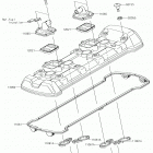 VERSYS 1000 Крышка головки цилиндров