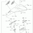 Ninja 650 Accessory(single seat cover)