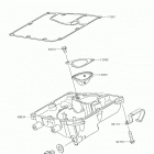 Ninja 650 (EX650KHFA) Маслянный поддон
