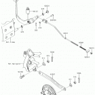 KLX110L Педаль тормоза