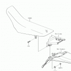 KLX140G Сиденье