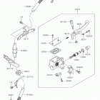 KLR650 Главный тормозной цилиндр