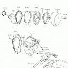 KX450F Воздушный фильтр