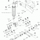 KX450F Задняя подвеска