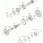 Z125 PRO Трансмиссия