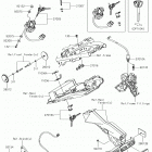 Z650 Замок зажигания  /  замки  /  отражатели