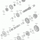 KLX140G Трансмиссия
