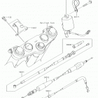 KLX140G Тросы управления