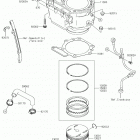 KLR650 (KL650EJS) Цилиндр(ы) /  поршень