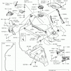 Ninja H2 (ZX1000XHFA) Fuel tank(xhf-xjf)