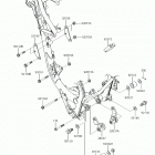 KX85 (KX85CHF) Крепление двигателя