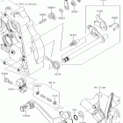 KLX140L Механизм переключения передач