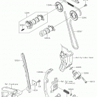 KLX250 Распредвал(ы)  /  натяжитель