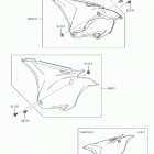 KX85 (KX85CHF) Боковые обтекатели