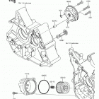 Z125 PRO Масляный насос  /  масляный фильтр