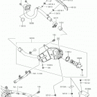 KLX140 (KLX140AHF) Глушитель