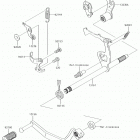KLX110 Механизм переключения передач