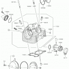 KLX140G (KLX140CHF) Головка цилиндров