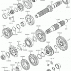 Ninja 650 (EX650KHFA) Трансмиссия
