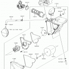 KLX140L Воздушный фильтр
