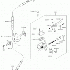 KLX140G Главный тормозной цилиндр
